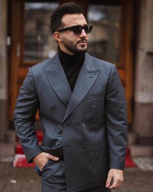 charcoal-suit-turtleneck